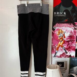Tommy Hilfiger Black and Gray Leggings